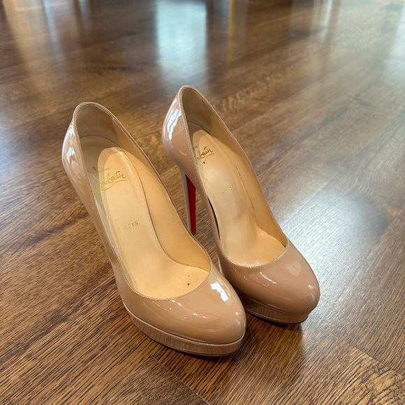 Christian Louboutin Bianca 120 Nude - Picture 2 of 4